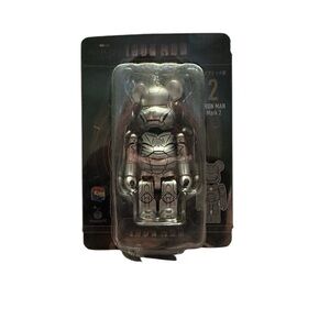 BE@RBRICK BEARBRICK-2 MARK 2 MARVEL INFINITY SAGA IRON MAN HAPPY KUJI